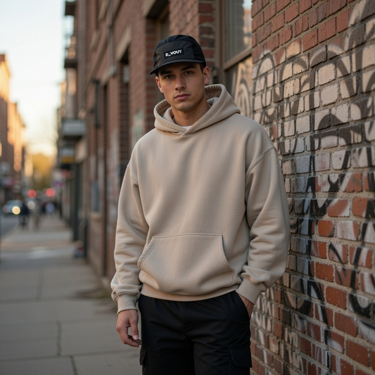 "D_VOUT" Two-Tone 5-Panel Cap