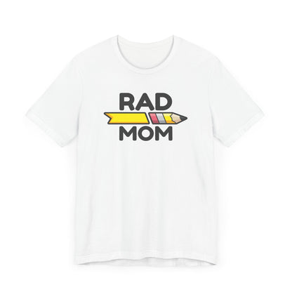 "RAD MOM" SQUAD Jersey Short Sleeve Tee