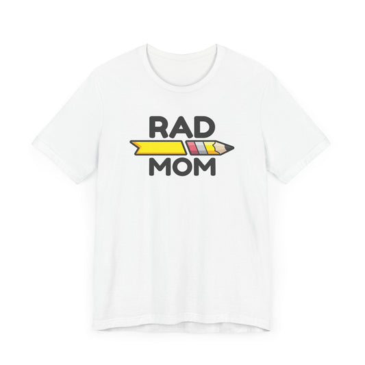 "RAD MOM" SQUAD Jersey Short Sleeve Tee