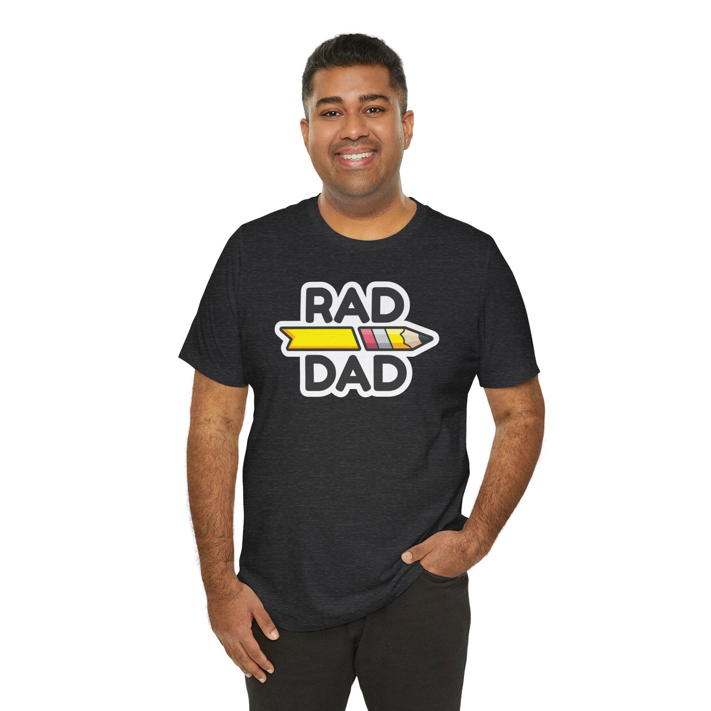 "RAD DAD" SQUAD Jersey Short Sleeve Tee