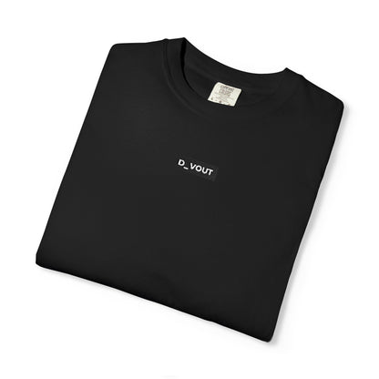 "D_VOUT" Embroidered Tee