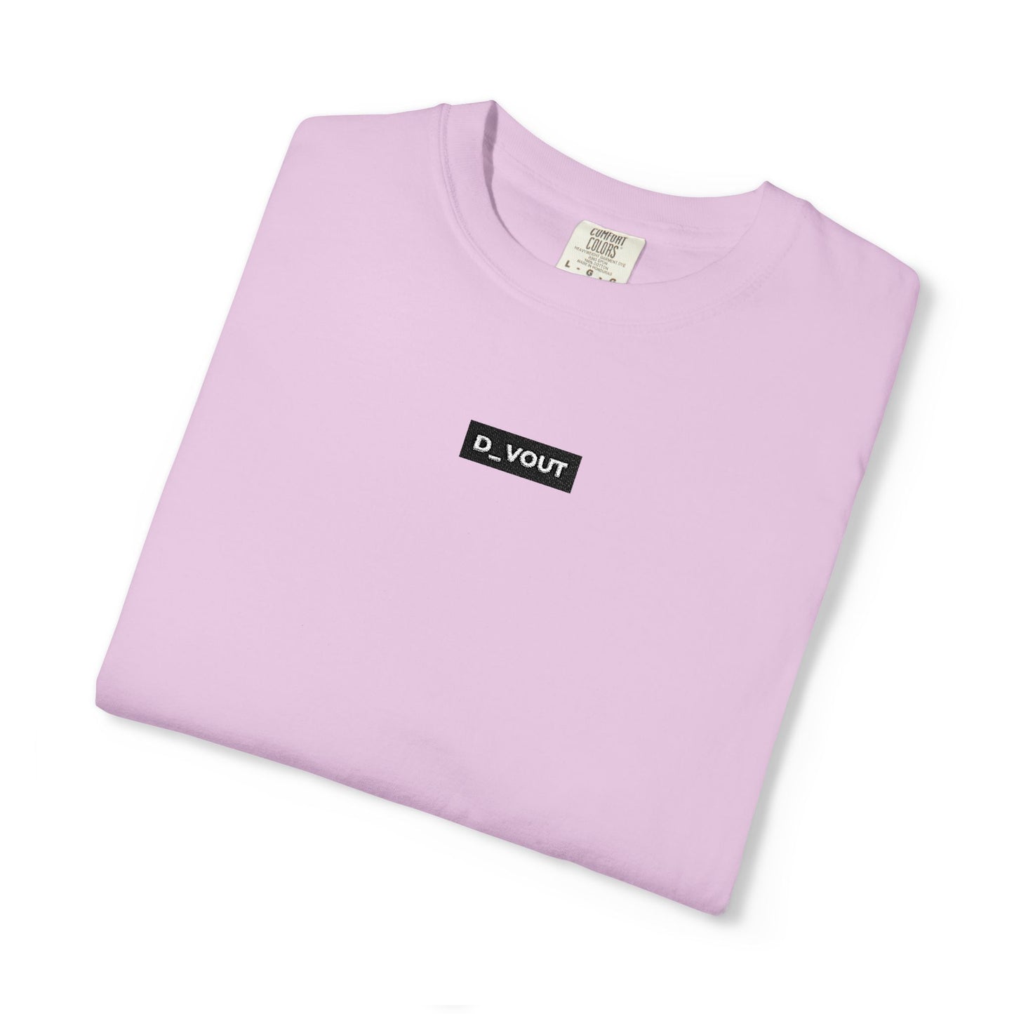 "D_VOUT" EMBROIDERED Tee
