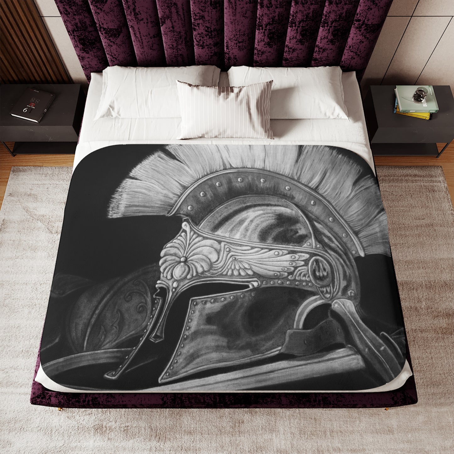 "ARMOR OF GOD" Sherpa Blanket