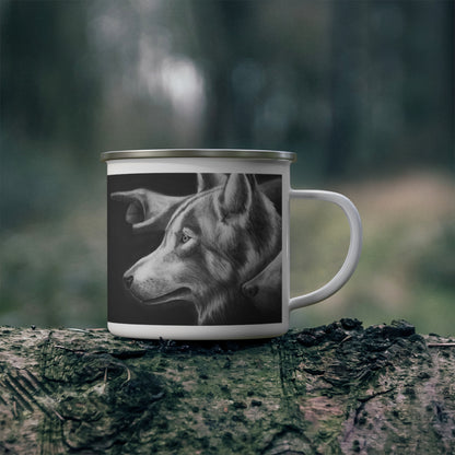 "OUR OBEDIENCE" Enamel Camping Mug