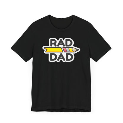 "RAD DAD" SQUAD Jersey Short Sleeve Tee