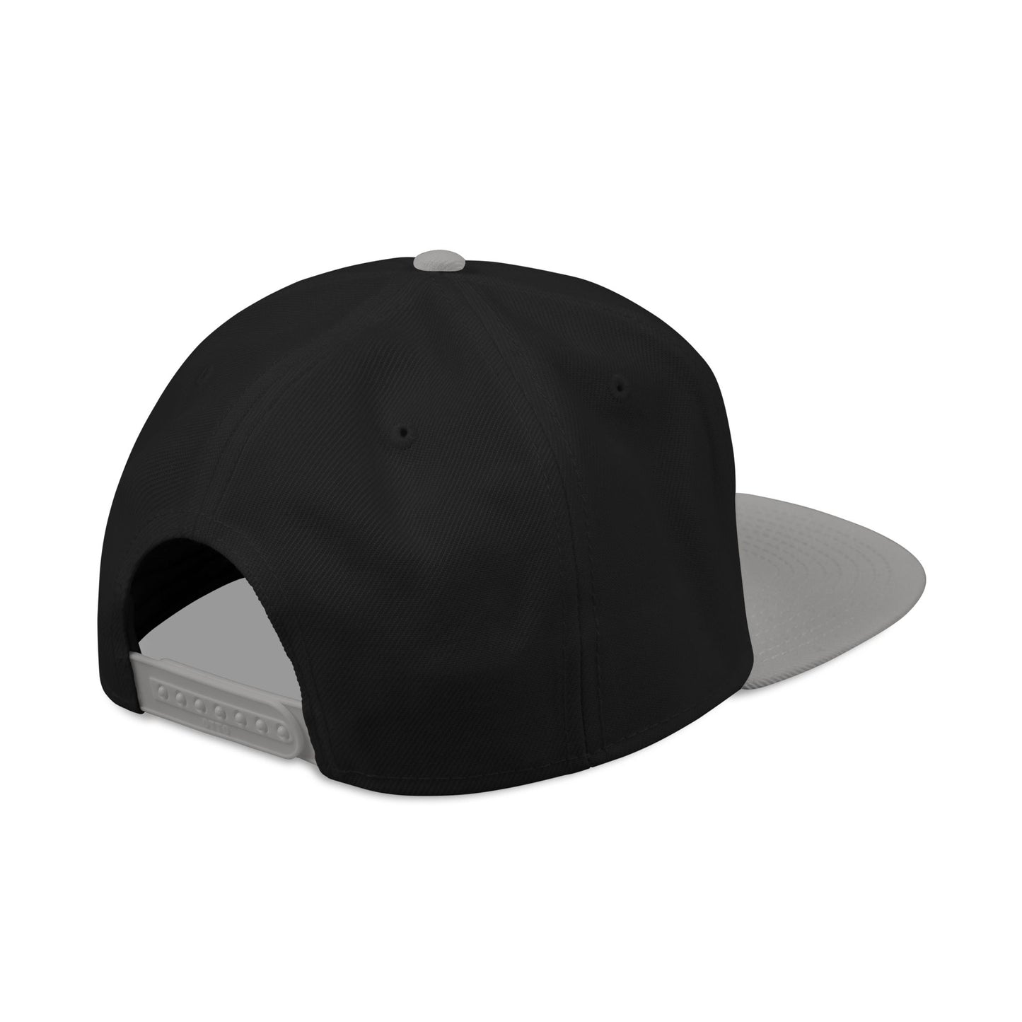 "D_VOUT" Embroidered Flatbill Snapback