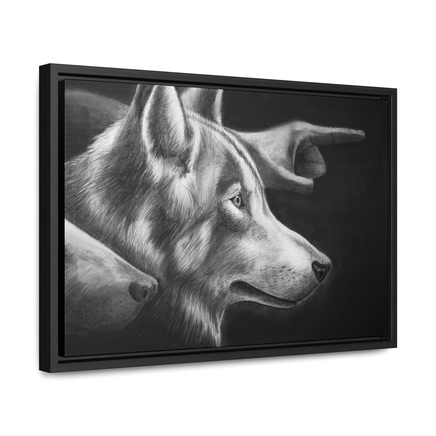 "OUR OBEDIENCE" Framed Canvas Gallery Wrap