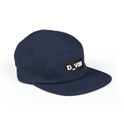 "D_VOUT" Embroidered 5-Panel Cap