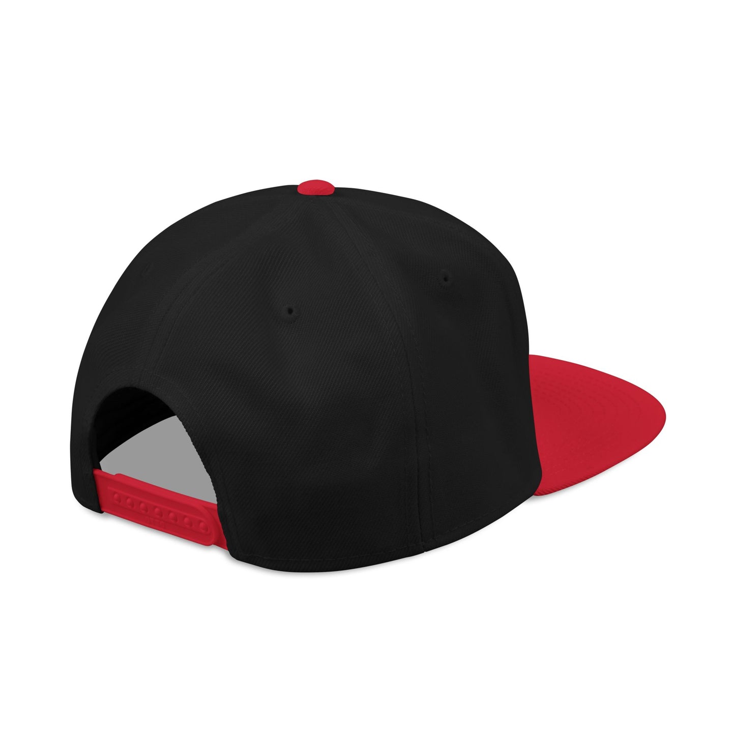 "D_VOUT" Embroidered Flatbill Snapback