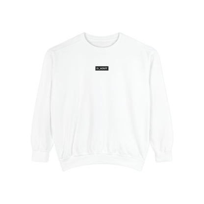 "D_VOUT" Embroidered Crew
