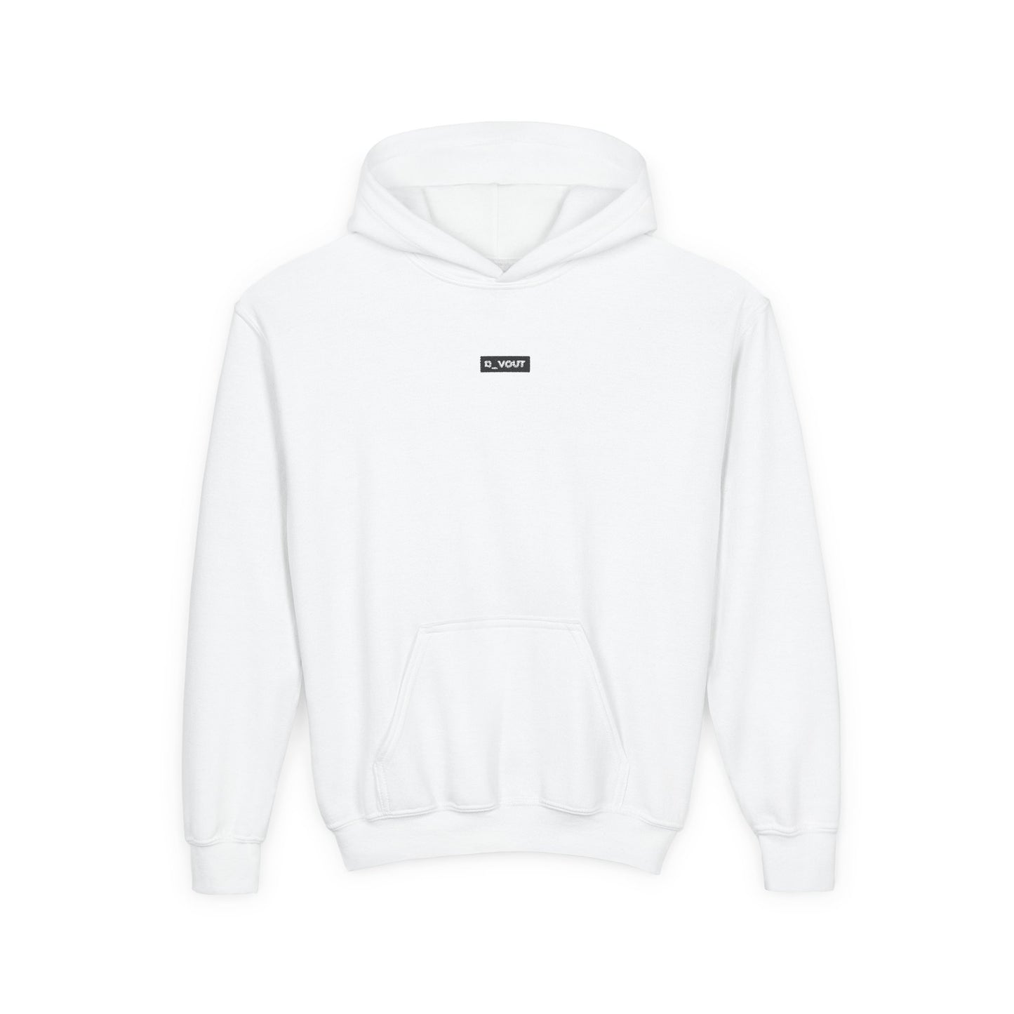 "D_VOUT" Youth Embroidered Hoodie