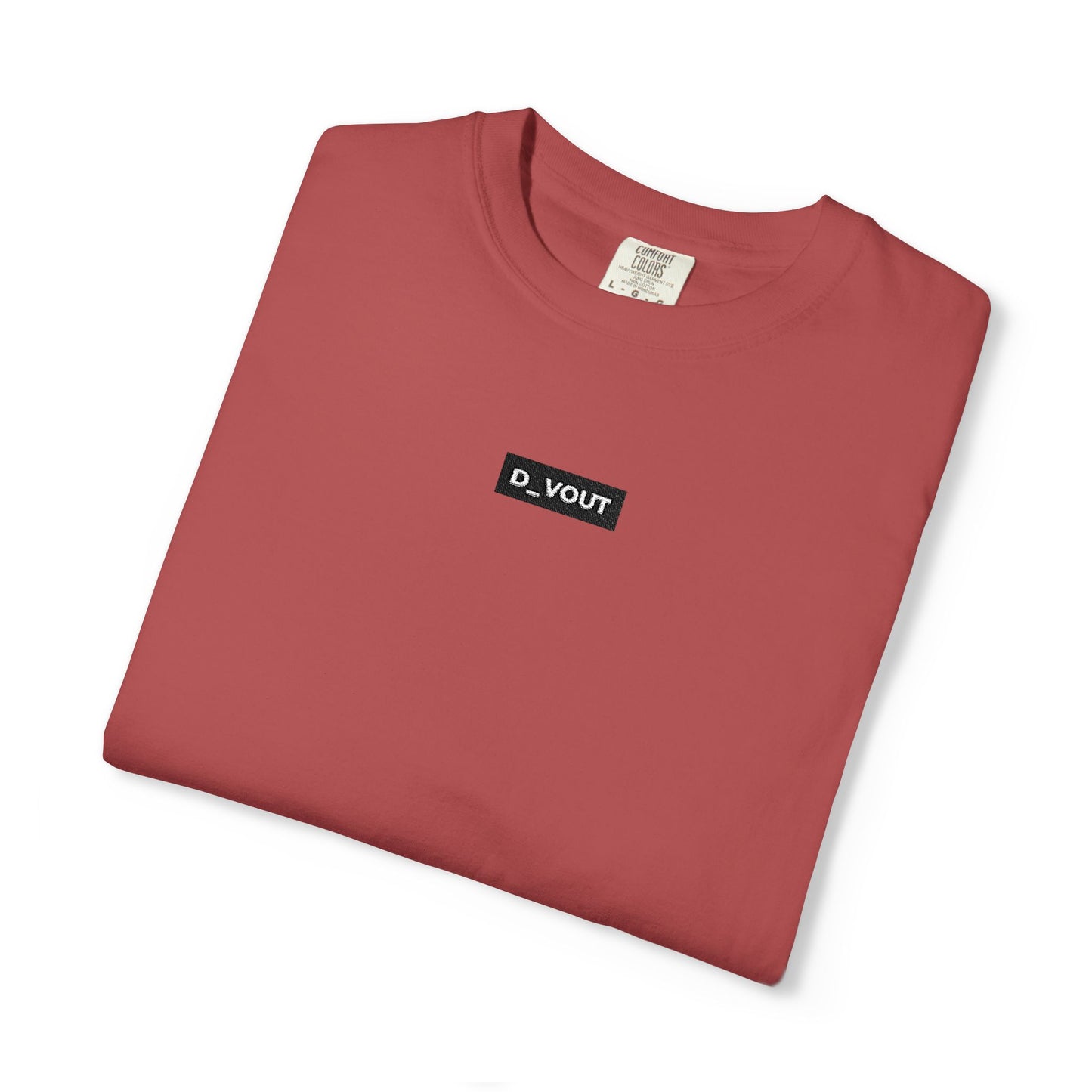 "D_VOUT" EMBROIDERED Tee