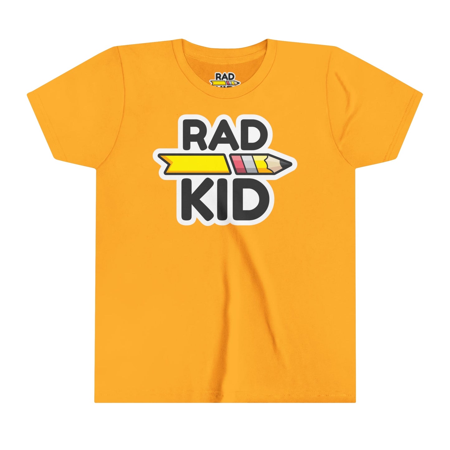 "RAD KID" SQUAD Youth Short Sleeve Tee Shirt