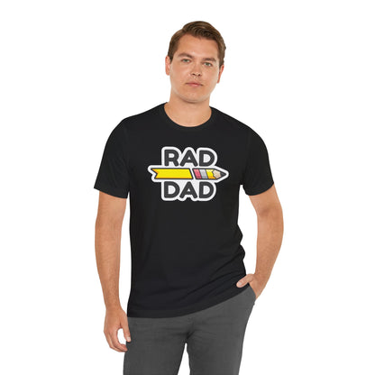 "RAD DAD" SQUAD Jersey Short Sleeve Tee