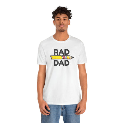 "RAD DAD" SQUAD Jersey Short Sleeve Tee