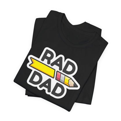 "RAD DAD" SQUAD Jersey Short Sleeve Tee