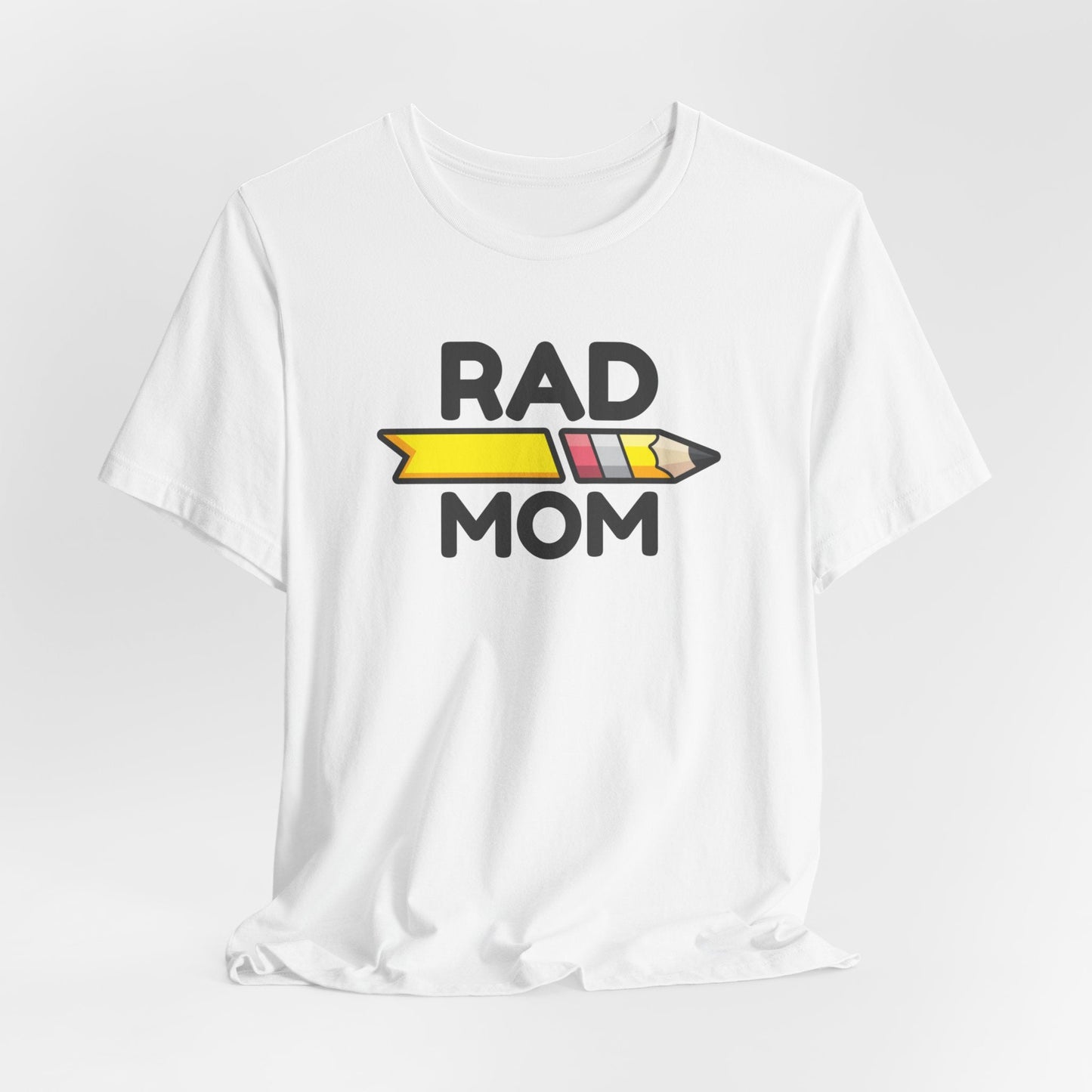 "RAD MOM" SQUAD Jersey Short Sleeve Tee