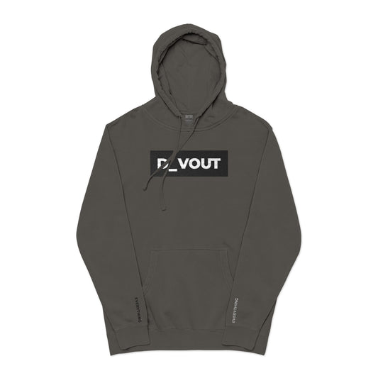 "D_VOUT" HOODIE + "EVERYTHING" SLEEVES