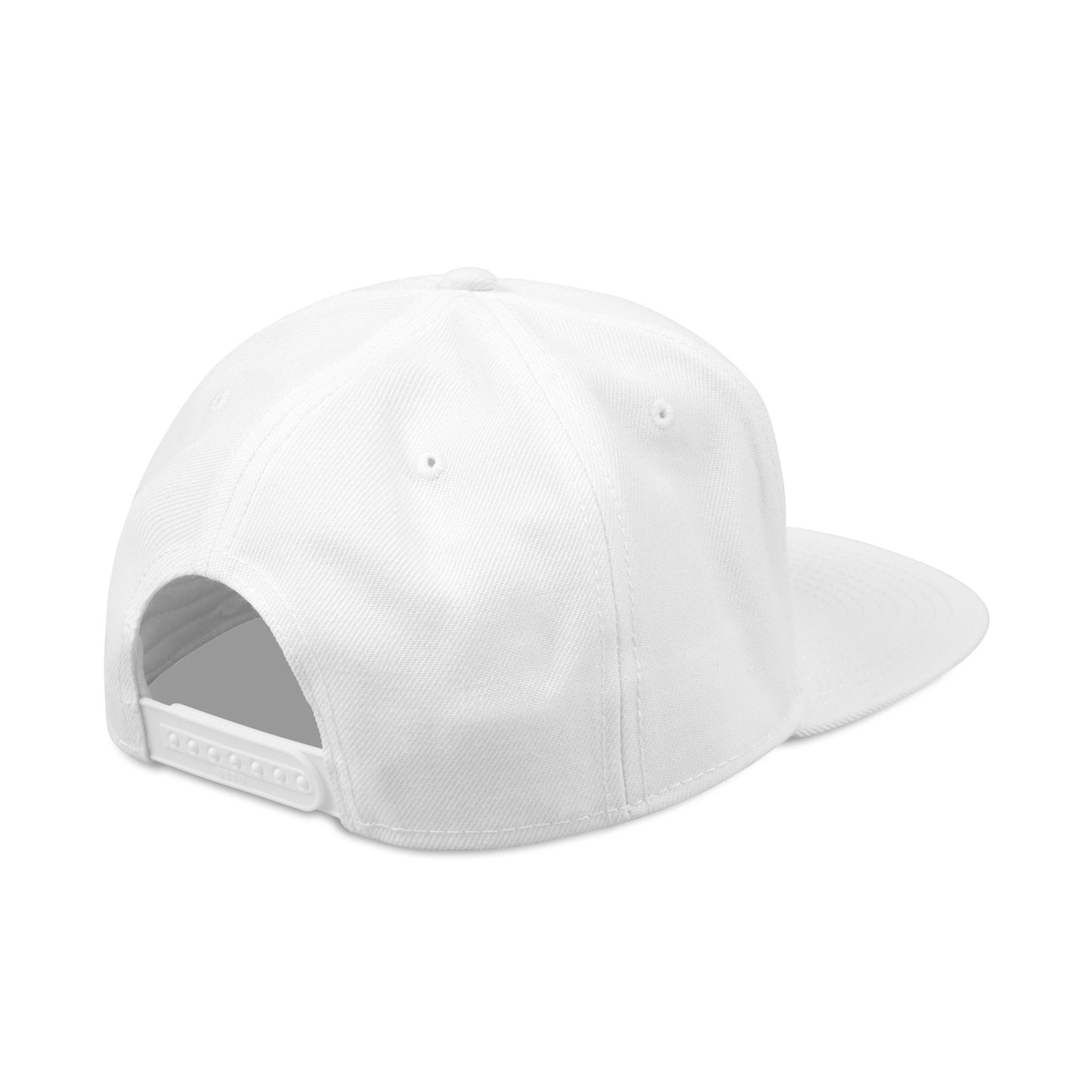 "D_VOUT" Embroidered Flatbill Snapback