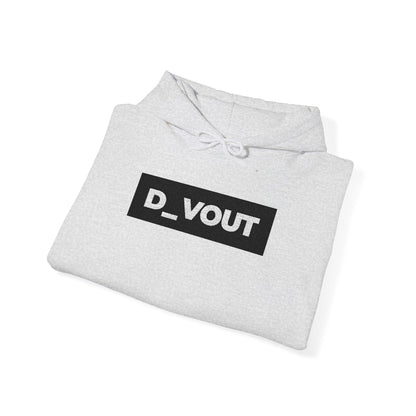 "D_VOUT" Large Embroidered Hoodie