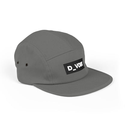 "D_VOUT" Embroidered 5-Panel Cap