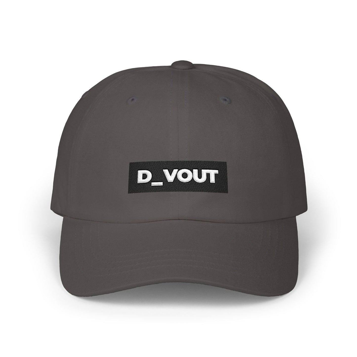 "D_VOUT" Embroidered Cap