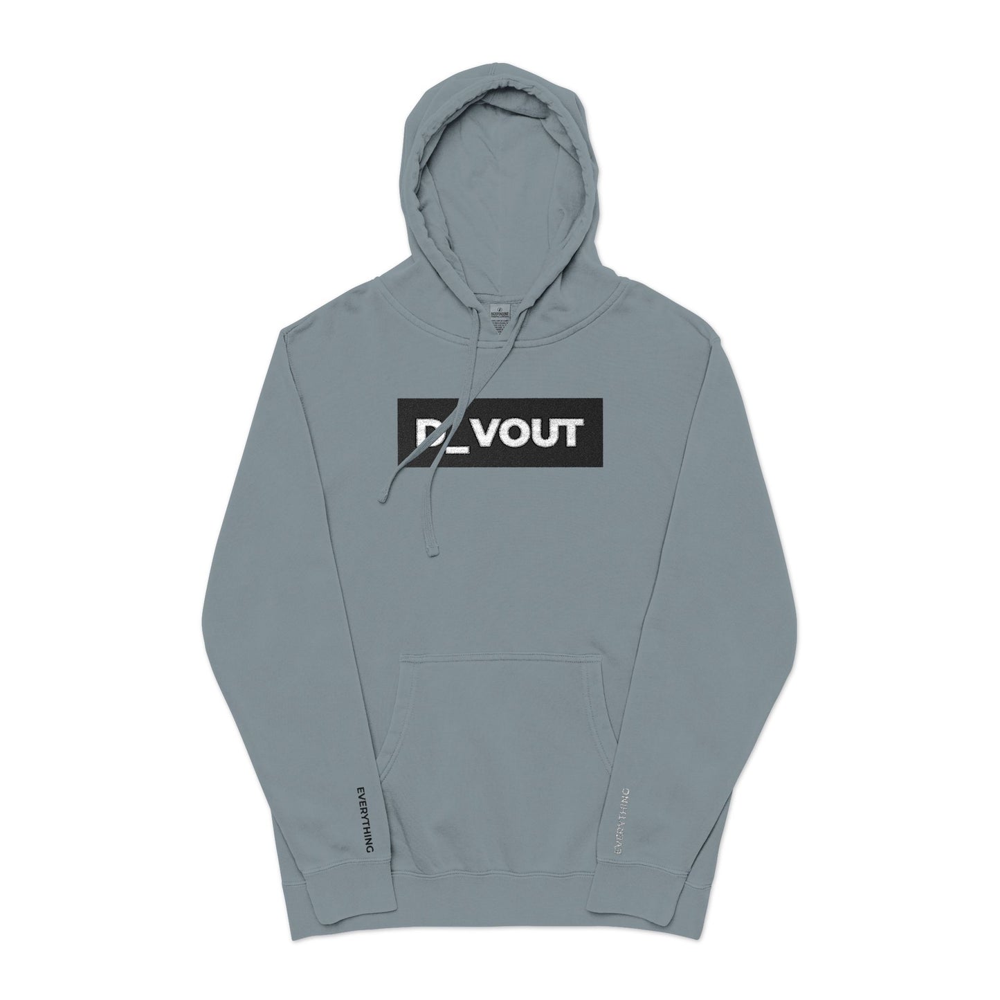 "D_VOUT" HOODIE + "EVERYTHING" SLEEVES