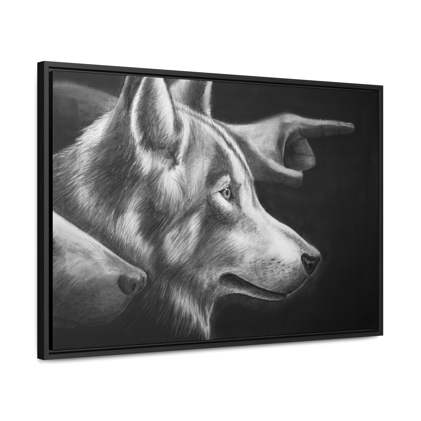 "OUR OBEDIENCE" Framed Canvas Gallery Wrap