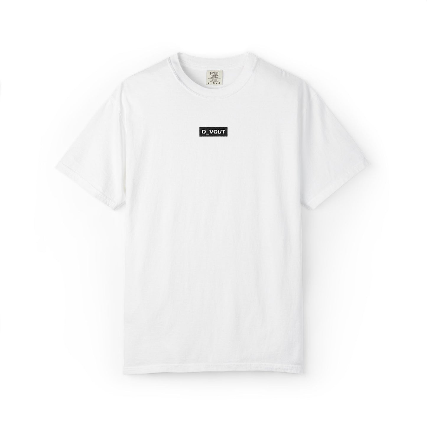"D_VOUT" Embroidered Tee