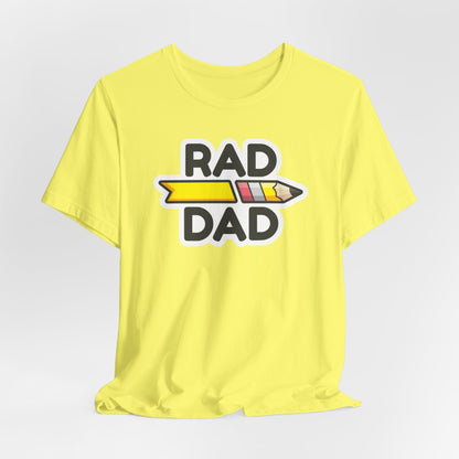 "RAD DAD" SQUAD Jersey Short Sleeve Tee