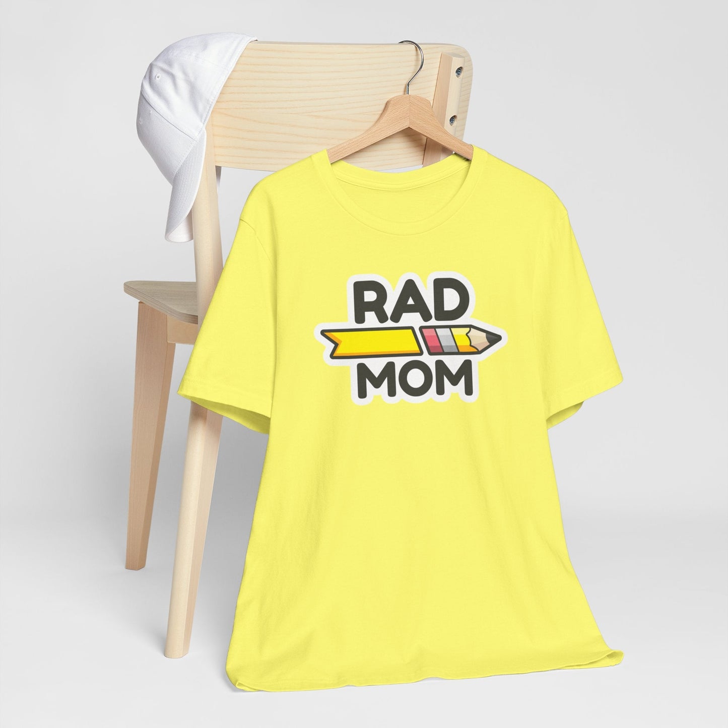"RAD MOM" SQUAD Jersey Short Sleeve Tee