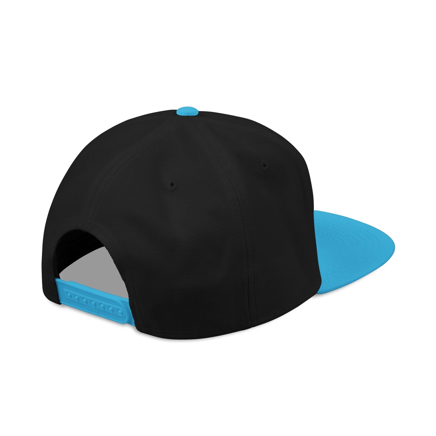 "D_VOUT" Embroidered Flatbill Snapback