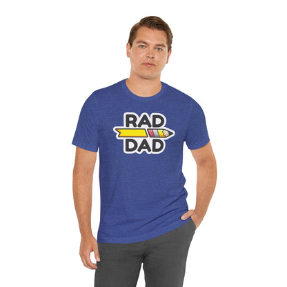 "RAD DAD" SQUAD Jersey Short Sleeve Tee