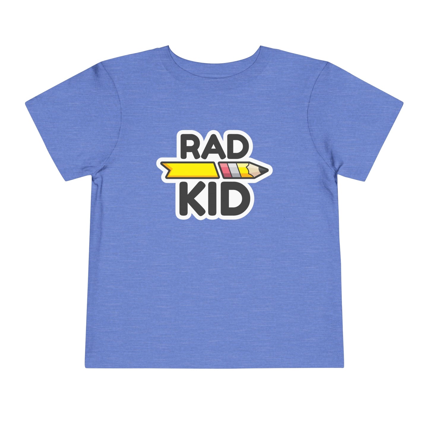 "RAD KID" SQUAD Toddler Short Sleeve Tee Shirt