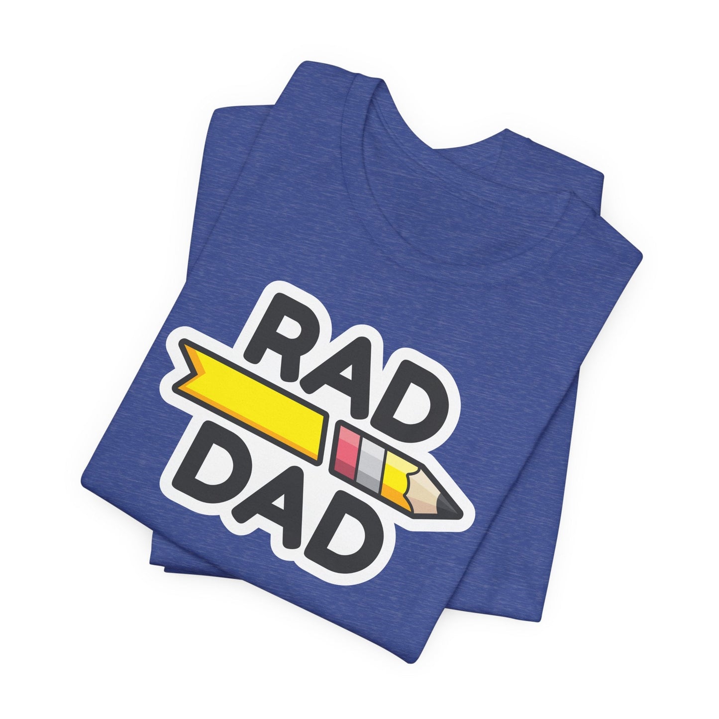 "RAD DAD" SQUAD Jersey Short Sleeve Tee