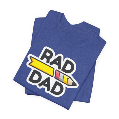 "RAD DAD" SQUAD Jersey Short Sleeve Tee