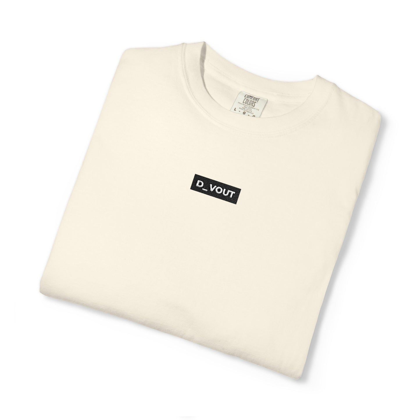 "D_VOUT" EMBROIDERED Tee