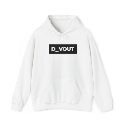 "D_VOUT" Large Embroidered Hoodie