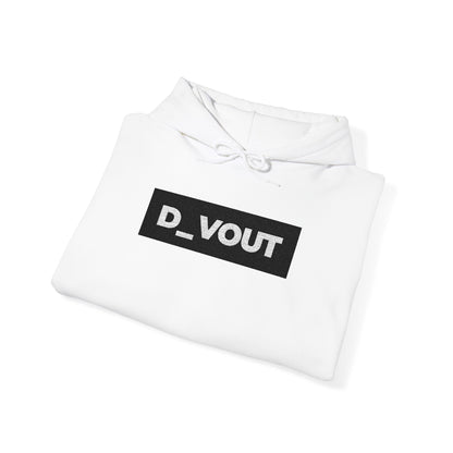 "D_VOUT" Large Embroidered Hoodie