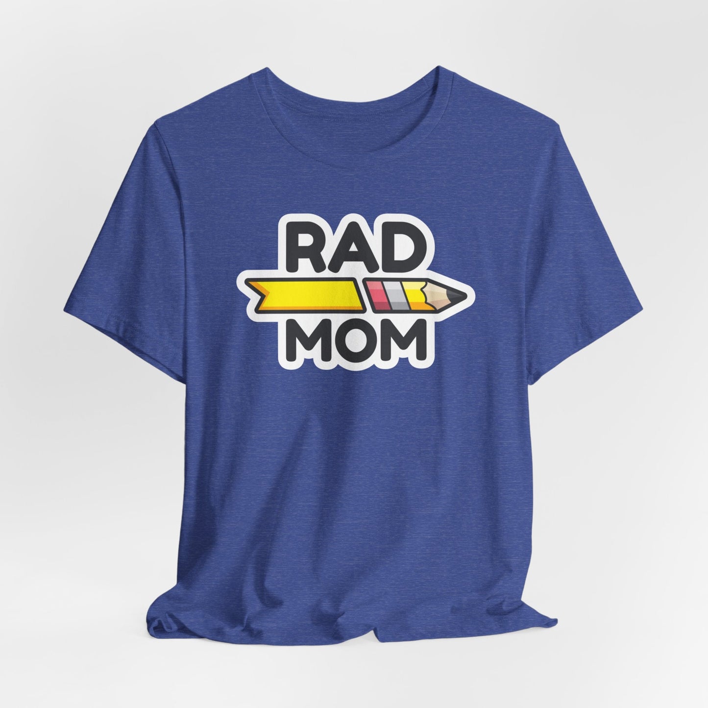 "RAD MOM" SQUAD Jersey Short Sleeve Tee