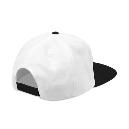 "D_VOUT" Embroidered Flatbill Snapback