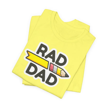 "RAD DAD" SQUAD Jersey Short Sleeve Tee