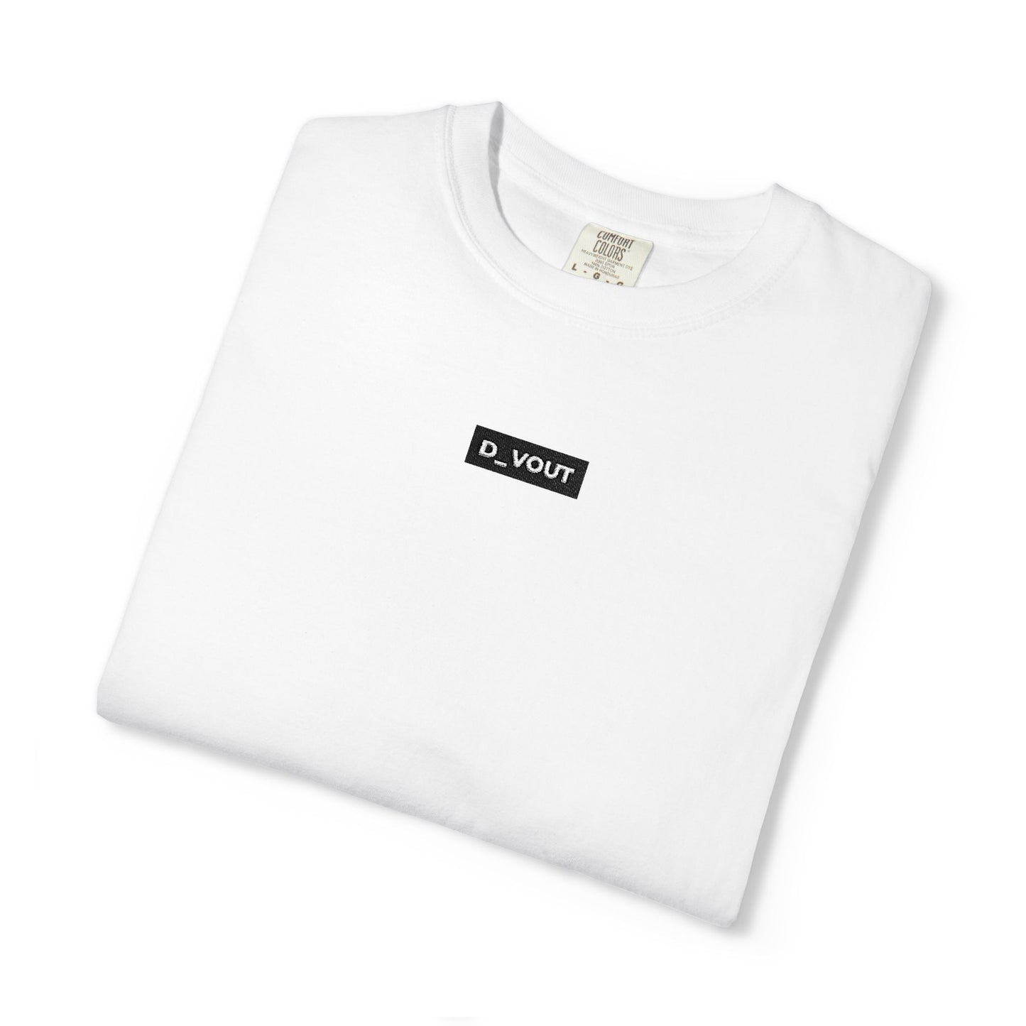 "D_VOUT" EMBROIDERED Tee