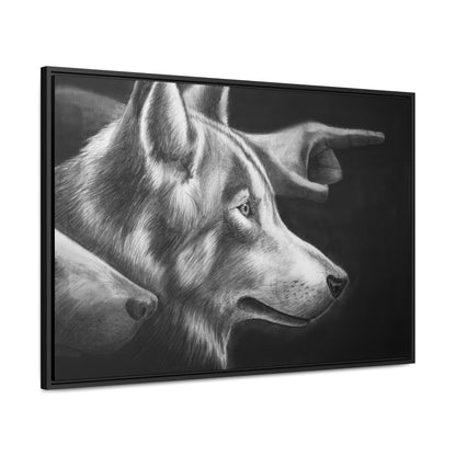 "OUR OBEDIENCE" Framed Canvas Gallery Wrap