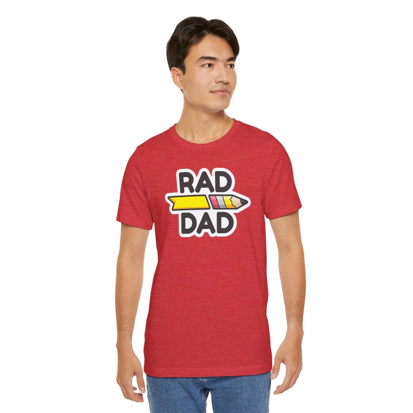"RAD DAD" SQUAD Jersey Short Sleeve Tee