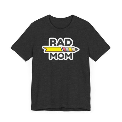 "RAD MOM" SQUAD Jersey Short Sleeve Tee