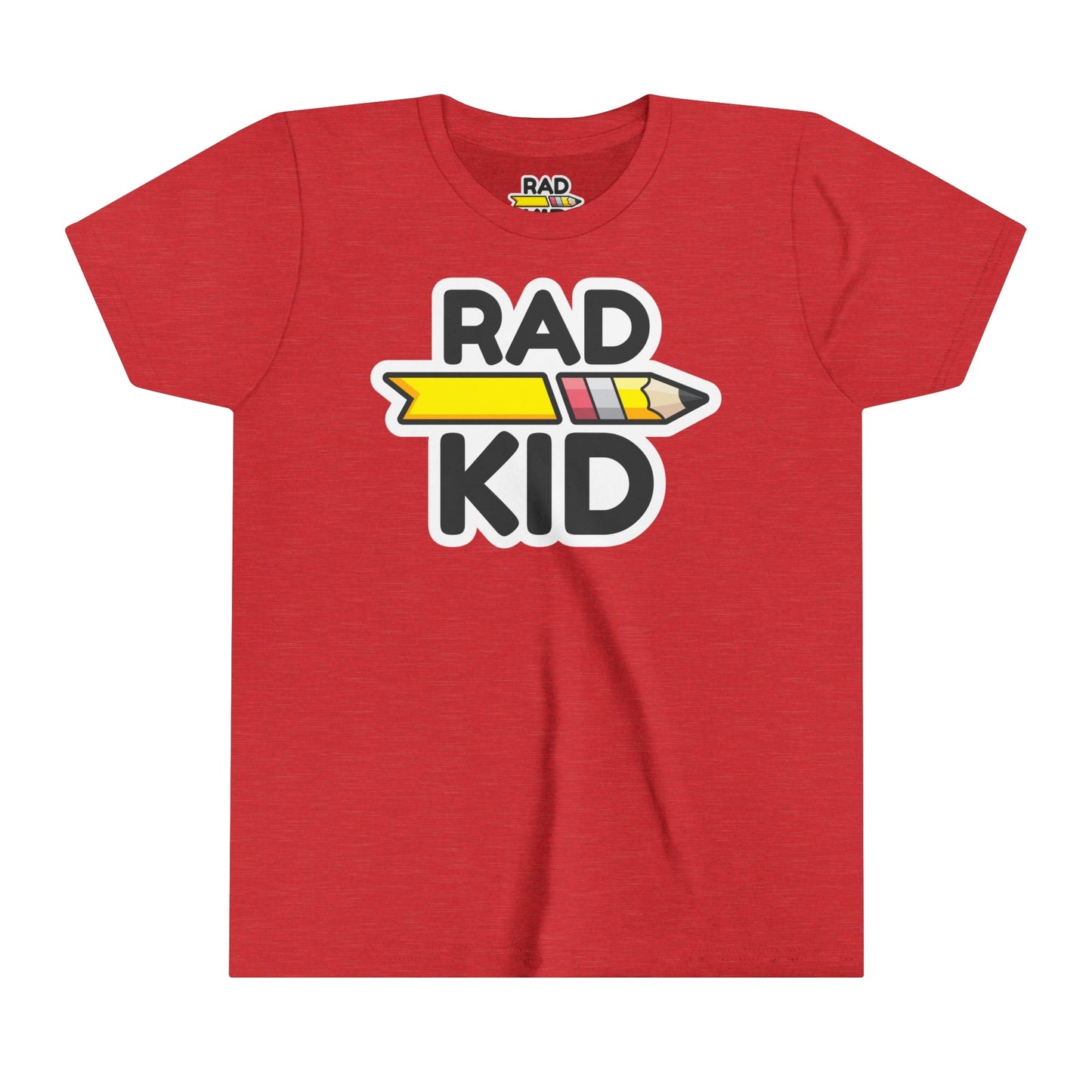 "RAD KID" SQUAD Youth Short Sleeve Tee Shirt