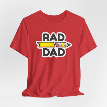 "RAD DAD" SQUAD Jersey Short Sleeve Tee