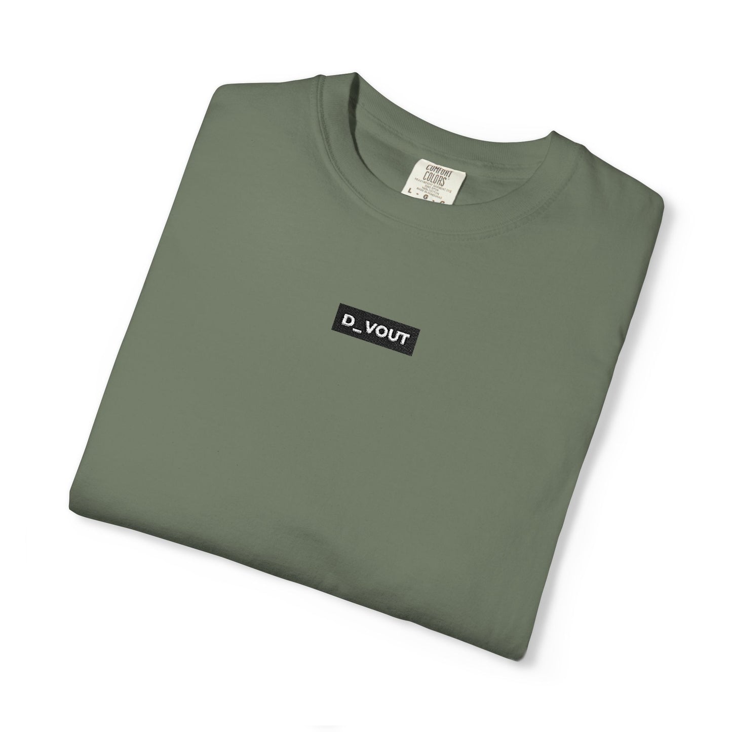 "D_VOUT" EMBROIDERED Tee