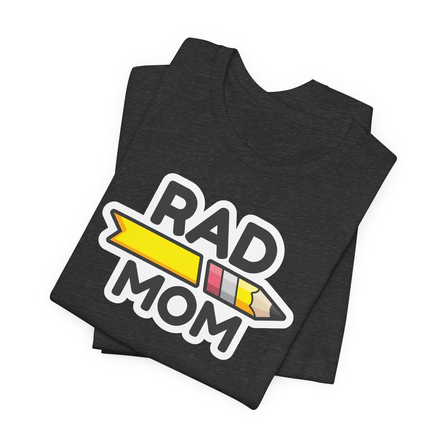 "RAD MOM" SQUAD Jersey Short Sleeve Tee